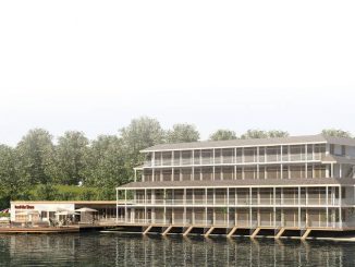 Das Hotel „Insel der Sinne“ liegt direkt am Berzdorfer See.