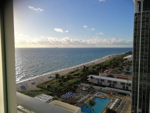 Bezaubernder Blick vom Grand Beach Hotel Miami.