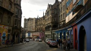 Die Altstadt von Edinburgh.