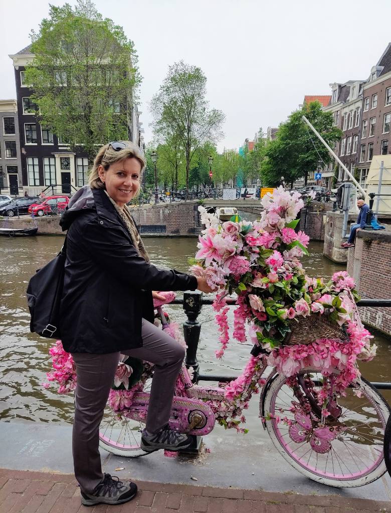 Blumengrüße aus Amsterdam.
