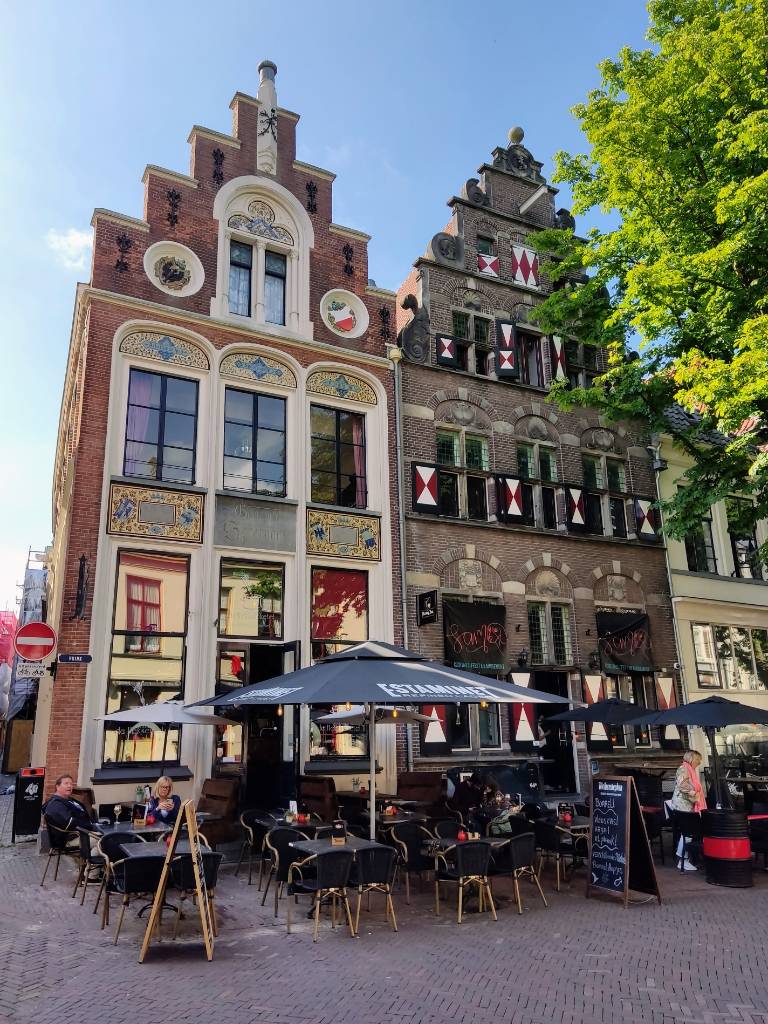 Straßenbild in Deventer.
